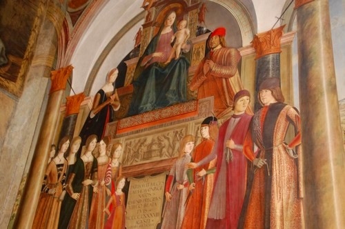 Bentivoglio chapel, San Giacomo church, Bologna, Italy