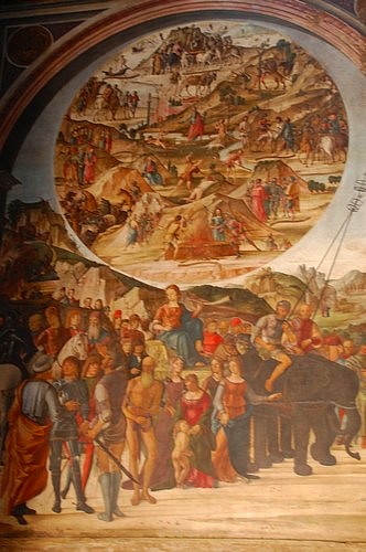 Lorenzo Costa, fame, Bentivoglio chapel, San Giacomo church, Bologna, Italy