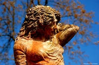 Beautiful terracotta sculptures from Bologna, Italy