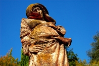 Beautiful terracotta sculptures from Bologna, Italy