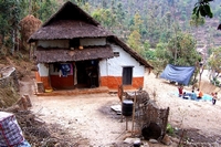 Mountain villages from Nepal