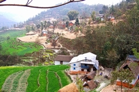 Mountain villages from Nepal