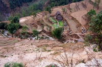 Mountain villages from Nepal