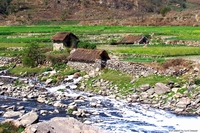 Mountain villages from Nepal