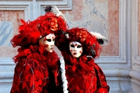 Wall papers in red, Italy