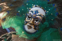 Costumes and masks from Venice Carnival, Italy