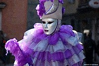 Costumes and masks from Venice Carnival, Italy