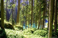 Braie lake, South Tyrol, Italy