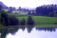Braie lake, South Tyrol, Italy