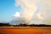 Sunset at Beja Beach, Amazonas, Brazil