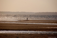 Sunset at Beja Beach, Amazonas, Brazil
