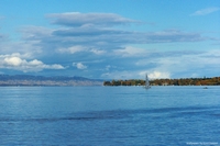 Lake Leman in Geneva, Switzerland
