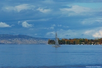 Lake Leman in Geneva, Switzerland