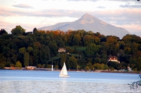 Lake Leman in Geneva, Switzerland